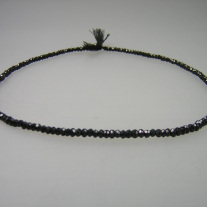 Spinell Rondellkette facettiert ca.3mm