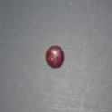 Sternrubin oval ca.7x8mm, mehr Details: klick