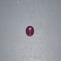 Sternrubin oval ca.5x7mm, mehr Details: klick