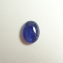 Tansanit oval Cabochon ca.13x17mm, mehr Details: klick