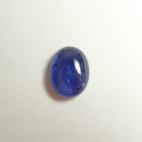 Tansanit oval Cabochon ca.13x17mm