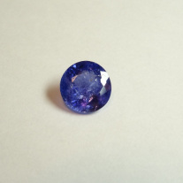 Tansanit rund facettiert ca.11mm