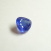 Tansanit Tropfen facettiert ca.12x12,5mm