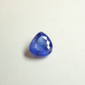 Tansanit Tropfen facettiert ca.12x12,5mm, mehr Details: klick
