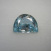 Topas bestrahlt Fantasieschliff ca.13x17mm