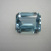 Topas bestrahlt Smaragdschliff ca.12x14mm