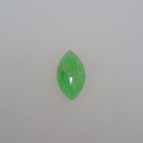 Tsavorit Cabochon navette ca.18x10mm