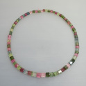 Turmalin Kristallkette bunt ca.5-8mm, mehr Details: klick