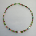 Turmalin Kristallkette bunt ca.6mm, mehr Details: klick