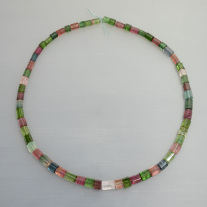 Turmalin Kristallkette bunt ca.6mm