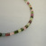 Turmalin Kristallkette bunt ca.5-8mm