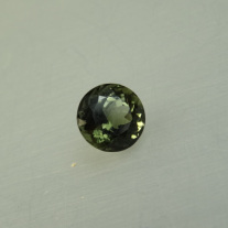 Turmalin rund facettiert grün ca.9mm