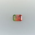 Turmalin Smaragdschliff bicolor ca.12x17mm, mehr Details: klick