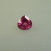 Turmalin Tropfen facettiert, rosa ca.10mm