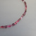 Turmalinkette Fantasieschliff pink ca.5mm