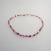 Turmalinkette Fantasieschliff pink ca.5mm