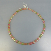 Turmalinkette Wassermelone ca.7,5-10mm