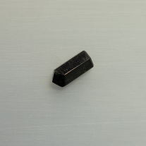 Turmalinkristall, Schörl, schwarz, geschliffen ca.7x16mm