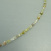 Unikatkette gearbeitet mit 750/- Gold und Rohdiamant