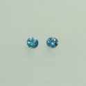 Zirkon Rund facettiert ca.3mm Paar, mehr Details: klick